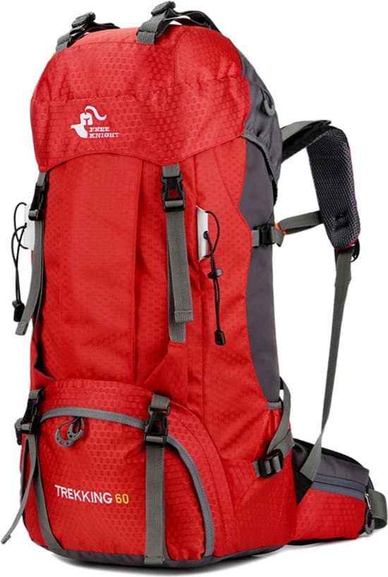rambux backpack adventure rood wandelrugzak trekking rugzak