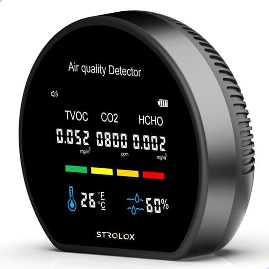 strolox 3 in 1 co2 tvoc pm25 hcho meter luchtkwaliteitsmeter