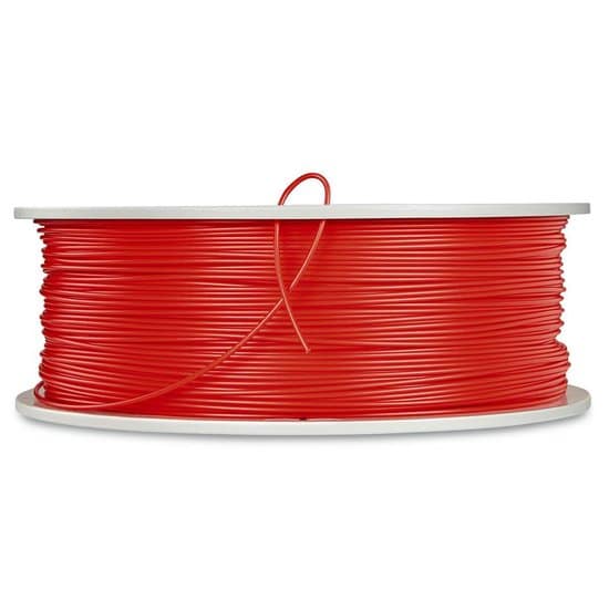 verbatim 55053 3d printer filament pet g 175mm 1kg rood