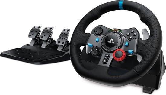 logitech g29 gaming stuurwiel driving force racing pedalen