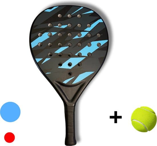 padel racket blauw padel padelrackets racket paddle carbon 1 1