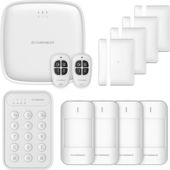 roombanker smart home alarmsysteem set stationkit
