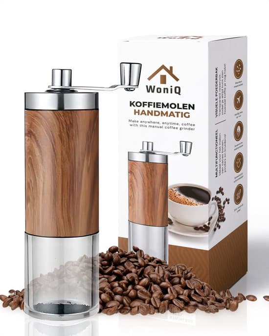 woniq handmatige koffiemolen luxe bonenmaler koffiemolen handmatig met 1