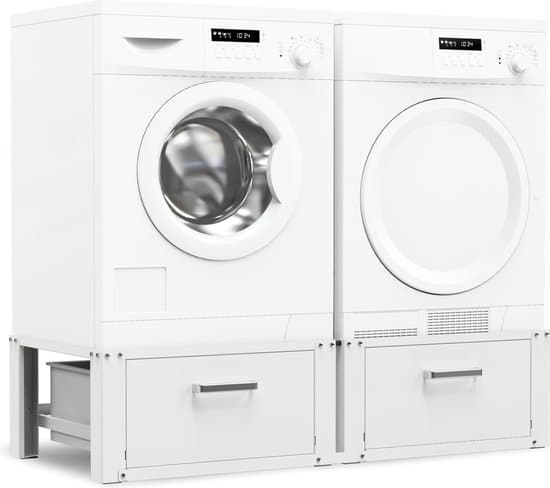 bodo wasmachine verhoger dubbele wasmachine verhoger met opberglade