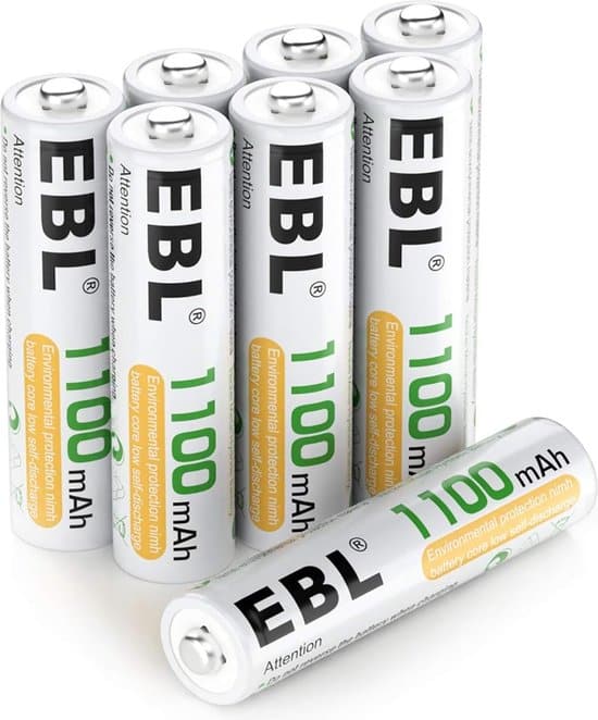 ebl oplaadbare aaa batterijen 1100 mah 12v duurzame ni mh aaa batterijen