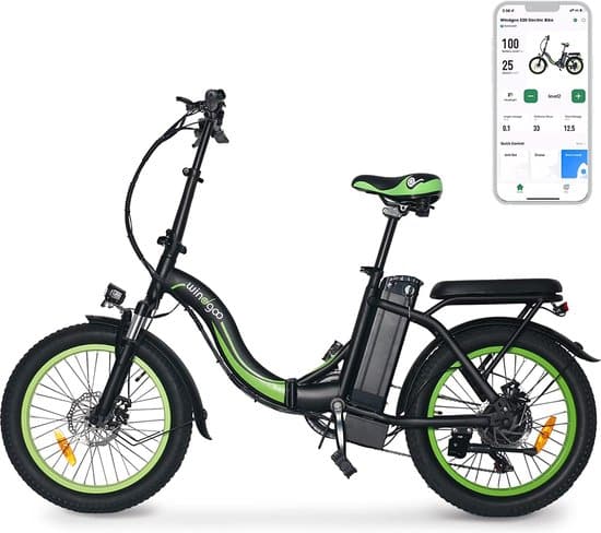 windgoo e20 urban elektrische fiets e bike 20inch 125ah app fat