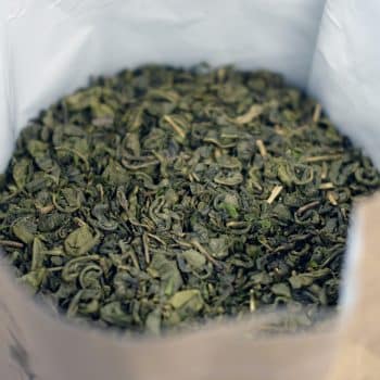groene thee met munt minty green theebe